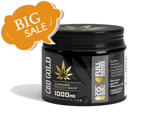 CBD Gold Skin Balm For Sale