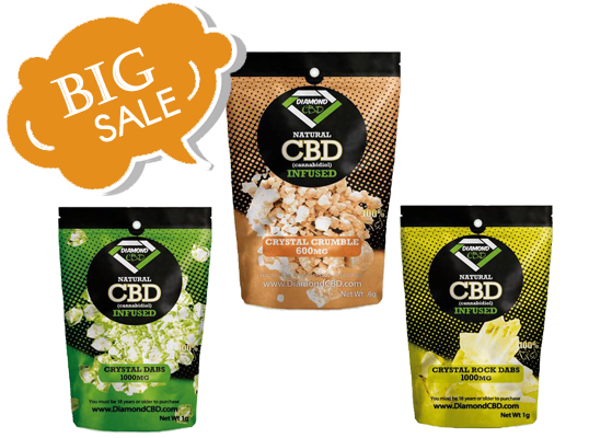 CBD Crystals Dabs For Sale