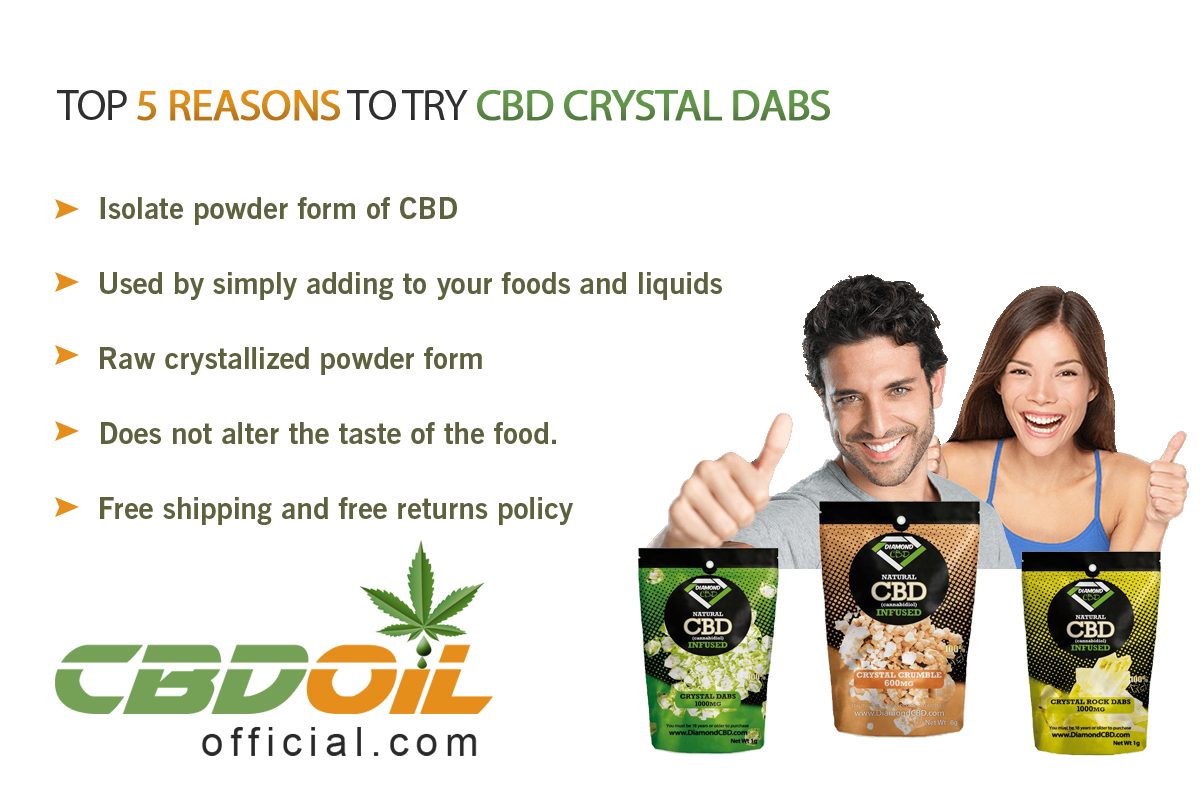 CBD Crystals Dabs Benefits