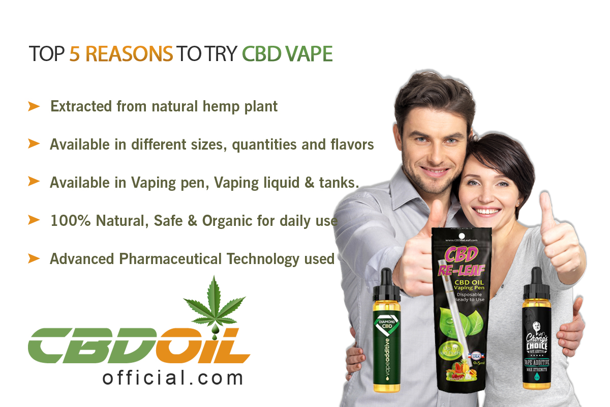 CBD Vape Oil & Juice Benefits